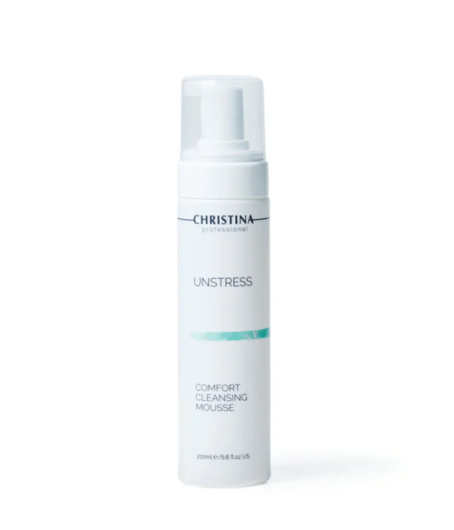 unstress cleansing mousse_1 Christina Unstress Comfort Cleansing Mousse